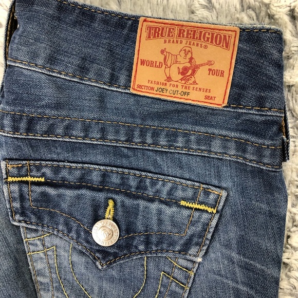 True Religion • Joey Cut Off Shorts - Picture 5 of 8